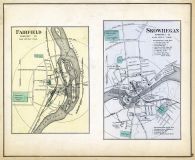 Fairfield, Skowhegan, Maine State Atlas 1884